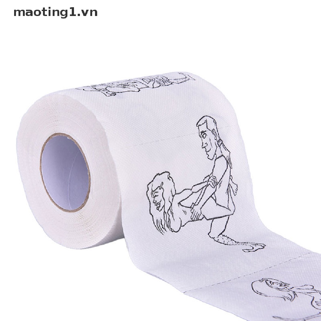 Cuộn giấy vệ sinh 3 lớp mềm mại thiết kế sáng tạo cho nữ