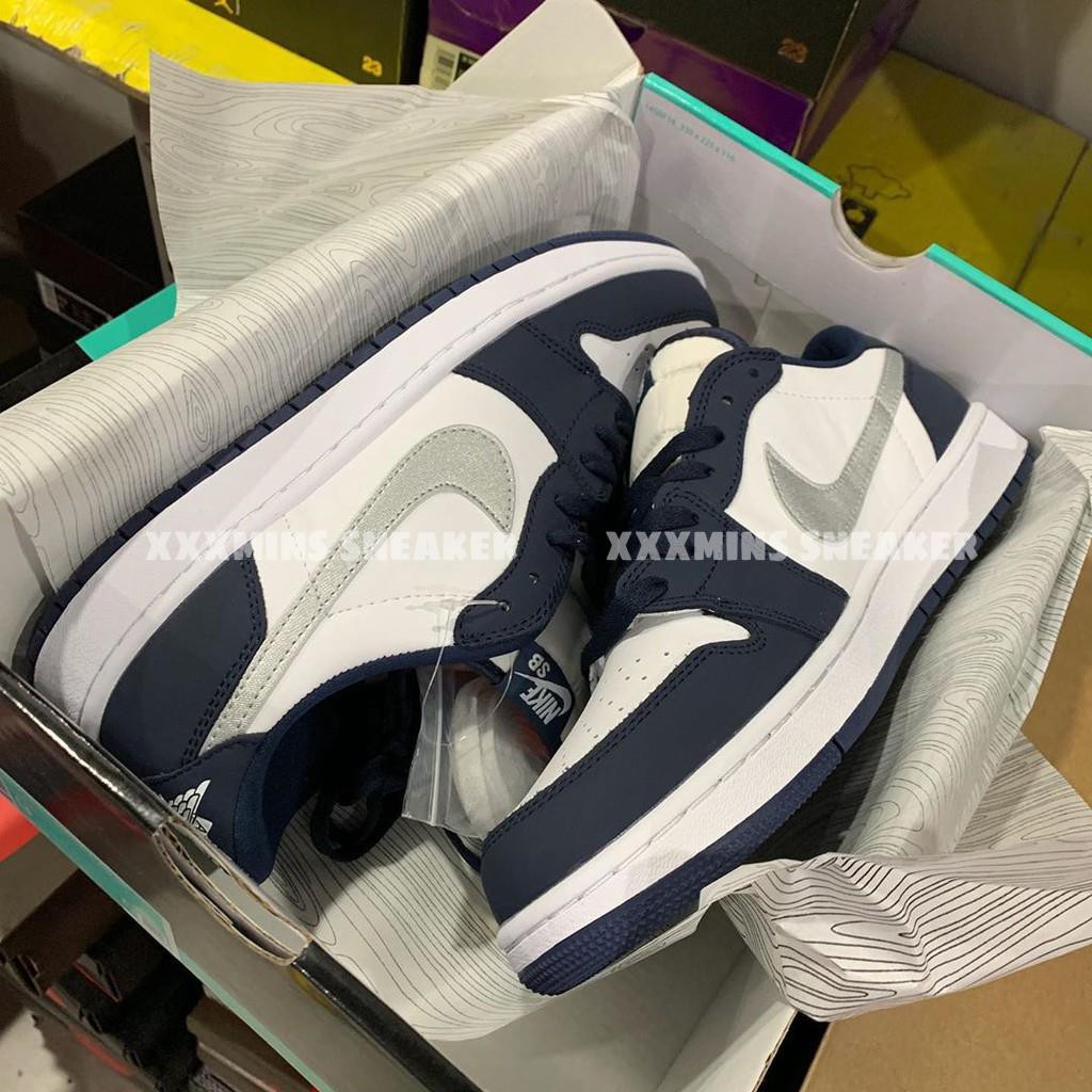 Giày Air Jordan 1 Low  x  SB 'Midnight Navy' (Best Quality) | BigBuy360 - bigbuy360.vn