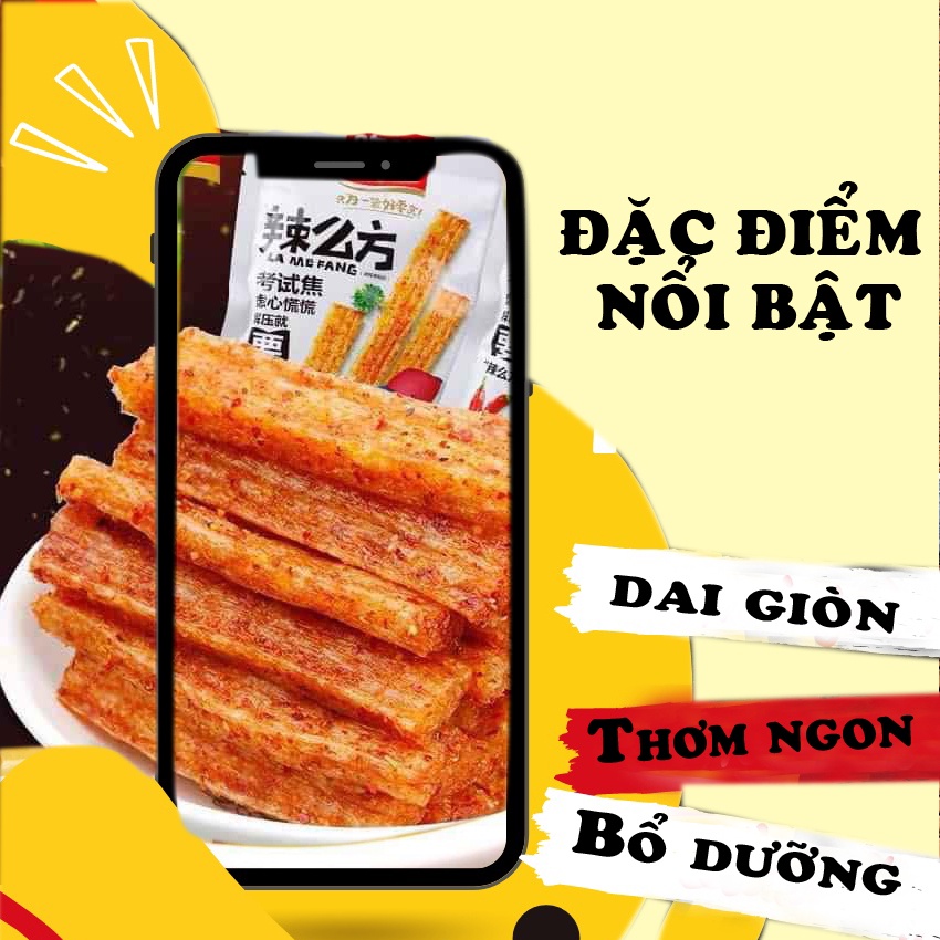 Que Cay Tẩm Vị Dong Dong Ăn Vặt trung quốc Siêu Ngon Gói 80Gam