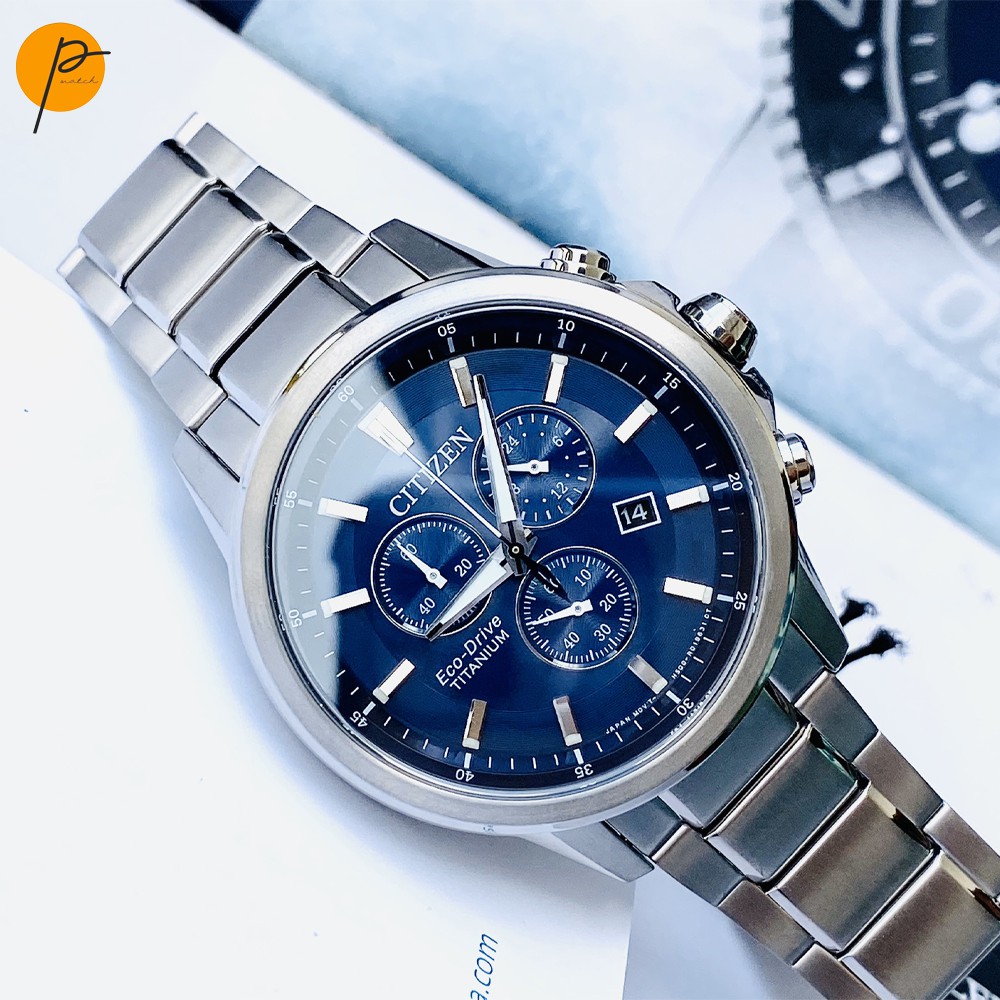 đồng hồ nam Citizen Eco-drive Titanium AT2340-56L