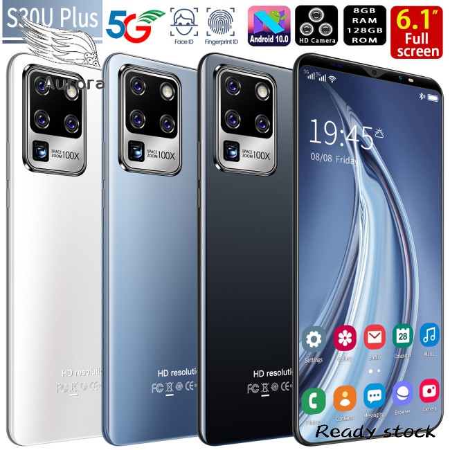 Điện Thoại Thông Minh Màn Hình 6.1 Inch 8gb + 128gb S30U Plus | BigBuy360 - bigbuy360.vn