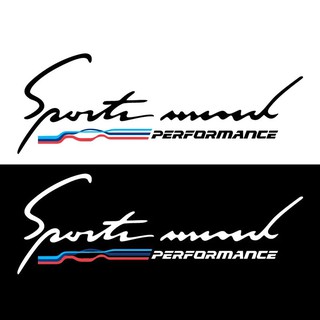 Tem sport mind dán xe ô tô Performance