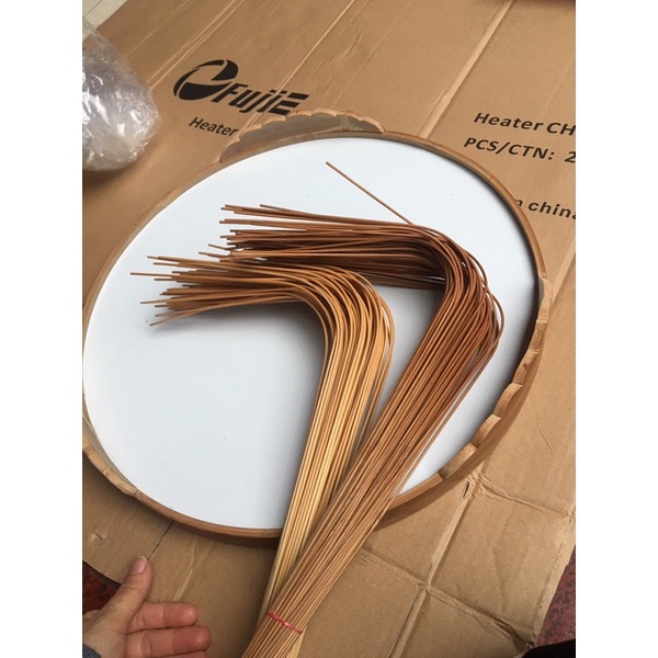 Set 10 Nan lồng choè  than uốn sẵn vai, trúc già đã được xử lý