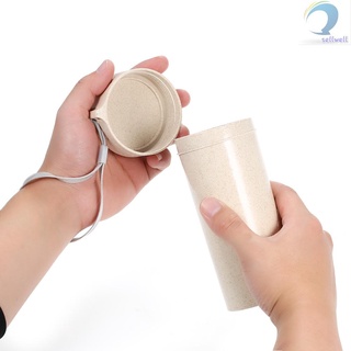 Bình Đựng Nước 350ml Chất Liệu Rơm Lúa Mạch
