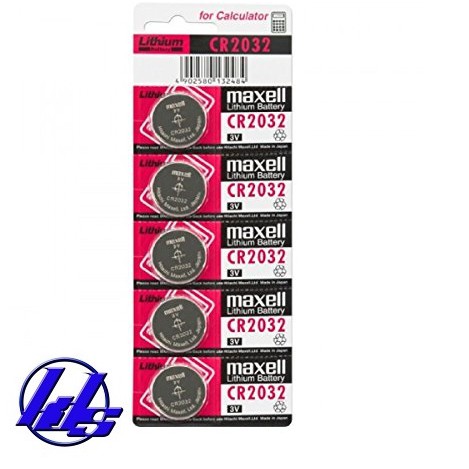 Pin CR2032 Maxell lithium 3V (Pin CMOS) - Vỉ 1 viên - Made in Japan