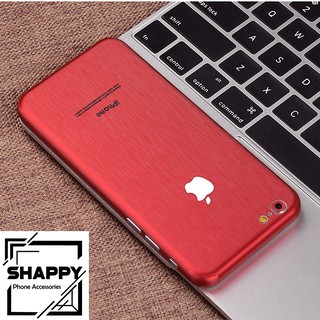 Skin Dán Xước Đỏ Nguyên Khối Iphone 7/7P [Shappy Shop]