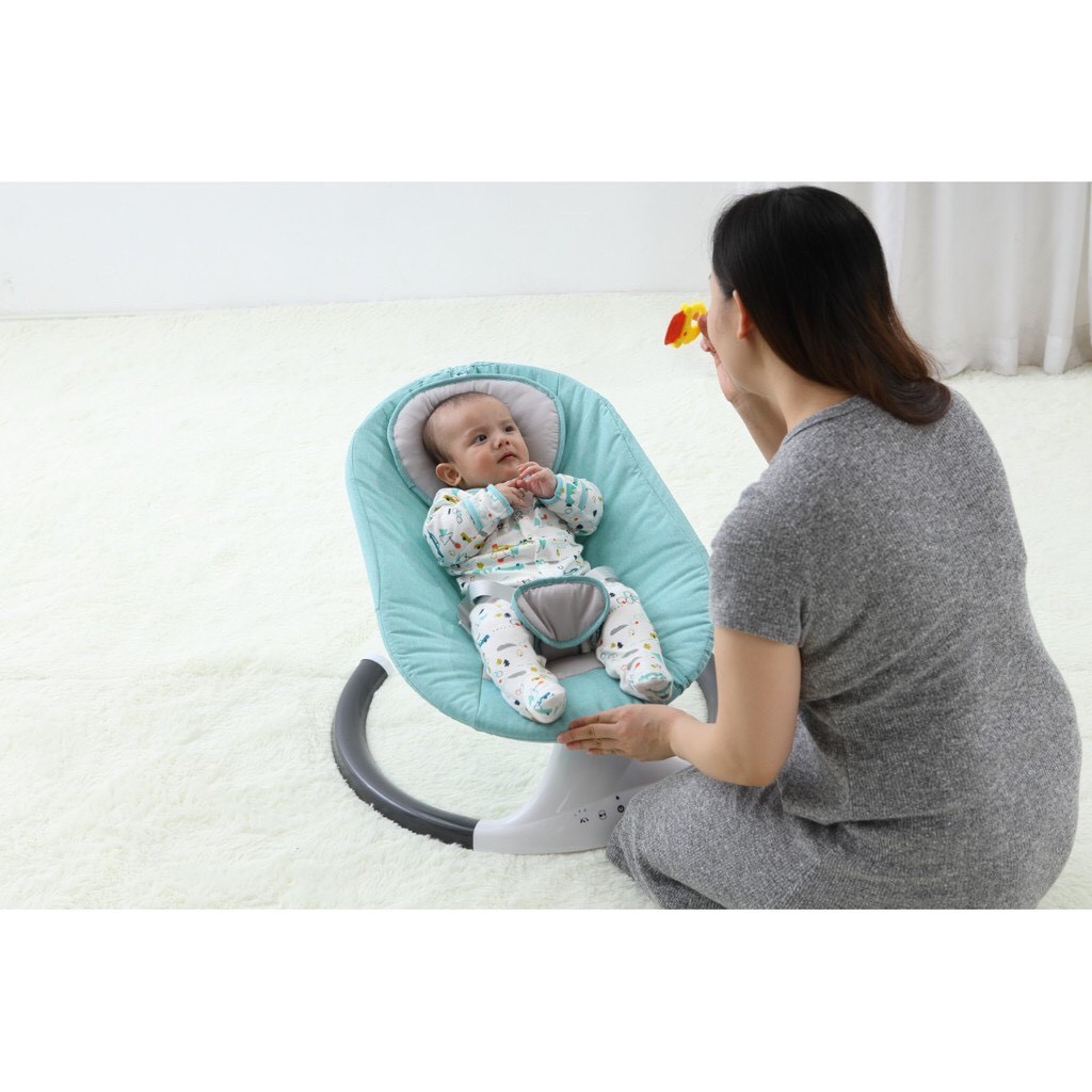 Nôi Điện Tự Động VBABY F1 Và F1S (Mẫu Mới 2021)