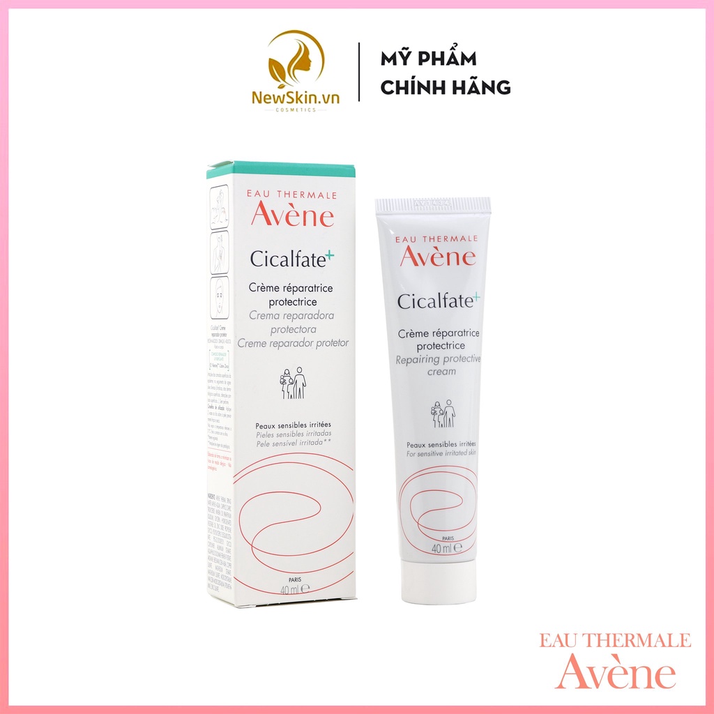 Kem dưỡng Avene Cicalfate Reparing Protective Cream phục hồi da và giảm sẹo thâm 40ml