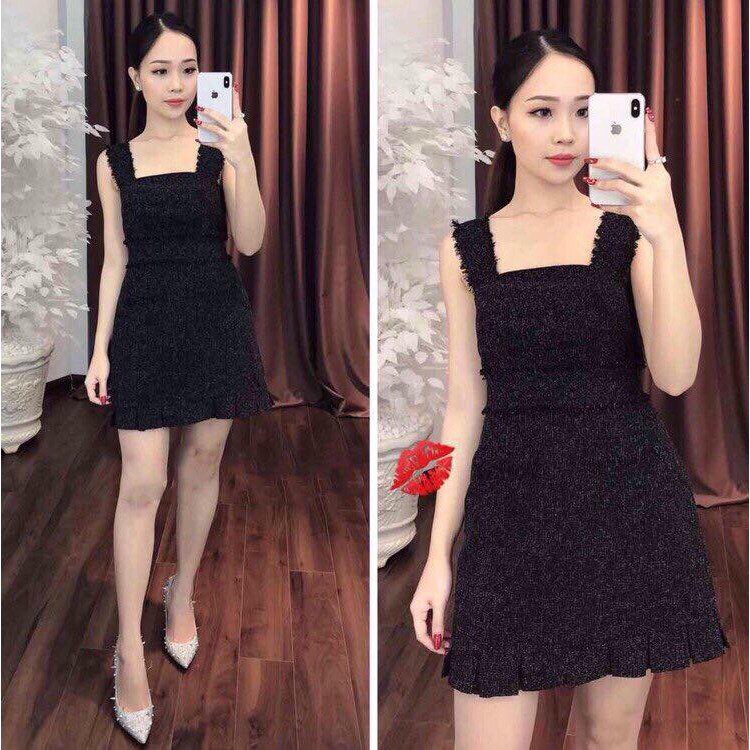 Jum bố xước 3 màu phối túi phong cách