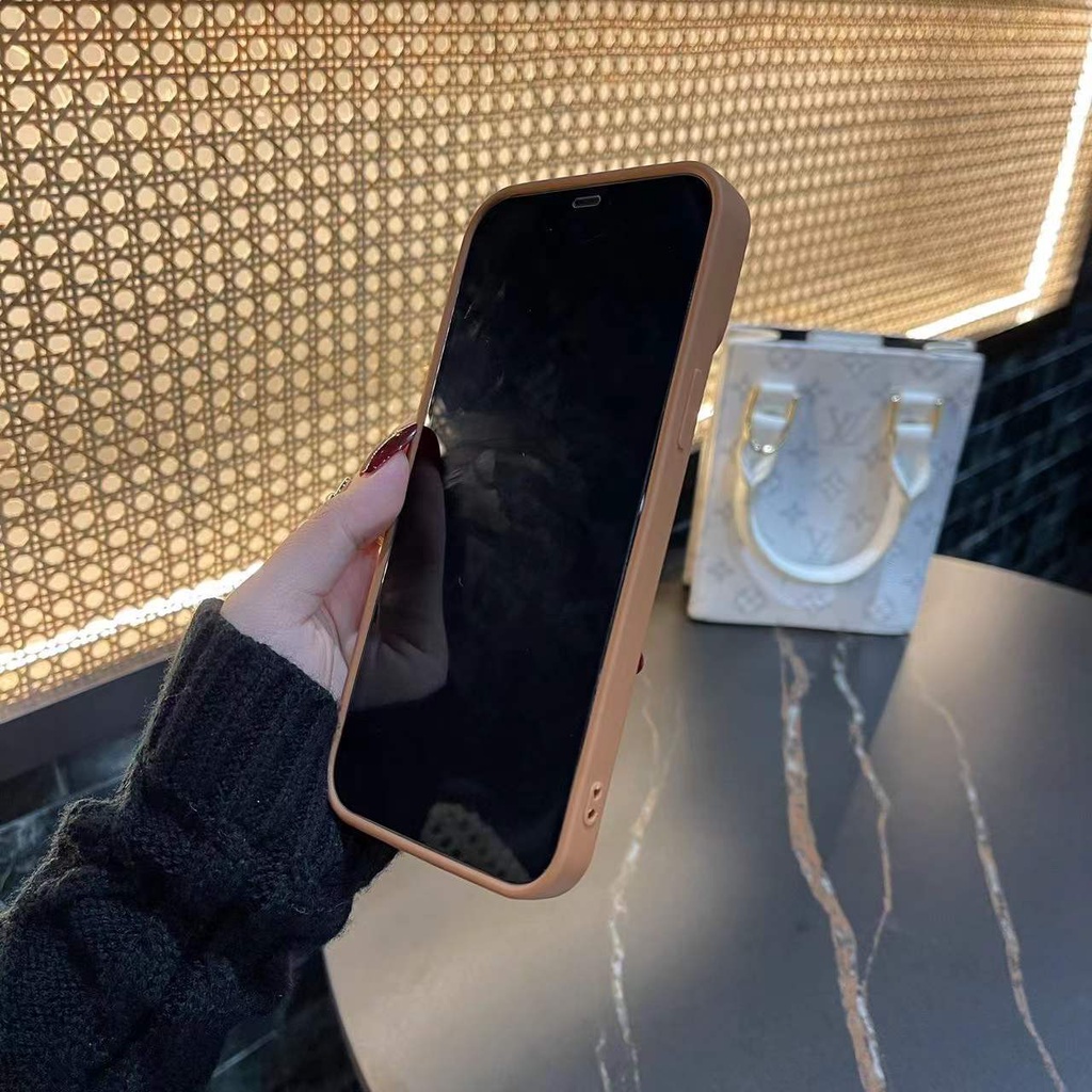 Ốp điện thoại hình gấu hoạt hình 3D cho iPhone 13 Pro Max 13 13pro 11 Pro Max 11 12Pro 12 Pro Max