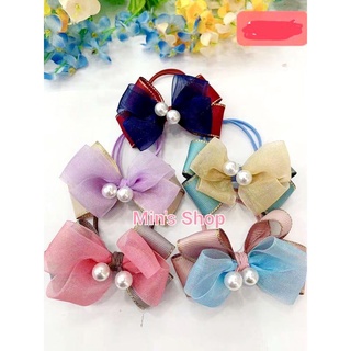 Set 5 cột tóc nơ dễ thương (giao mẫu ngẫu nhiên)
