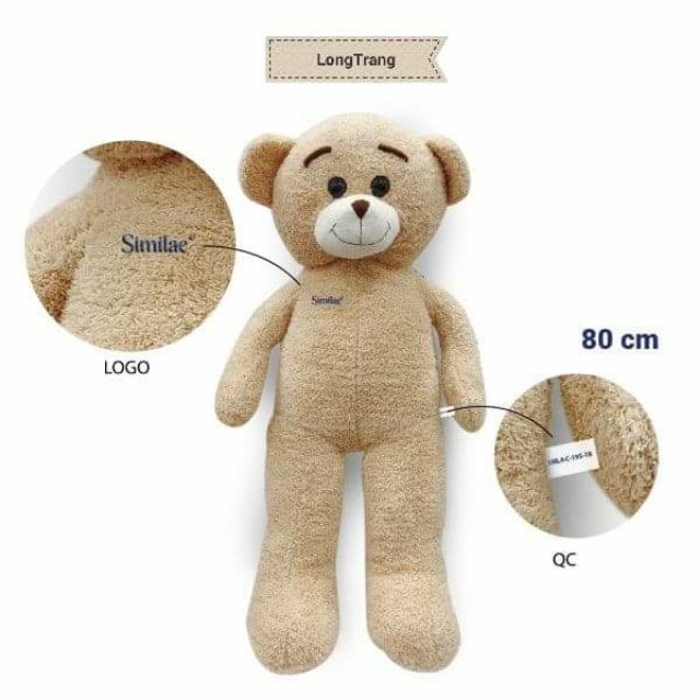 Gấu bông siêu xinh 62cm cho bé