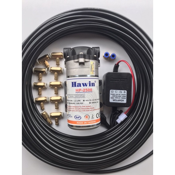 bộ 10 bec phun sương HAWIN HP 2500