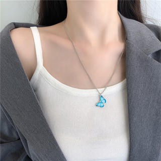 Dây chuyền bướm xanh hàn quốc