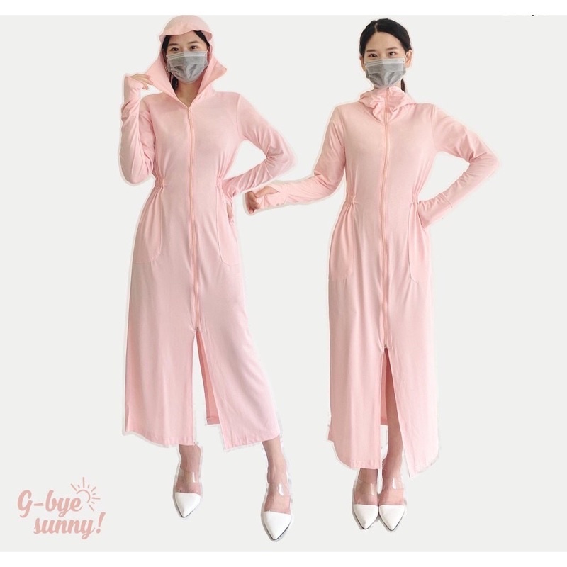 Áo chống nắng toàn thân, áo chống nắng dáng dài chống tia uv- mã A06 | BigBuy360 - bigbuy360.vn