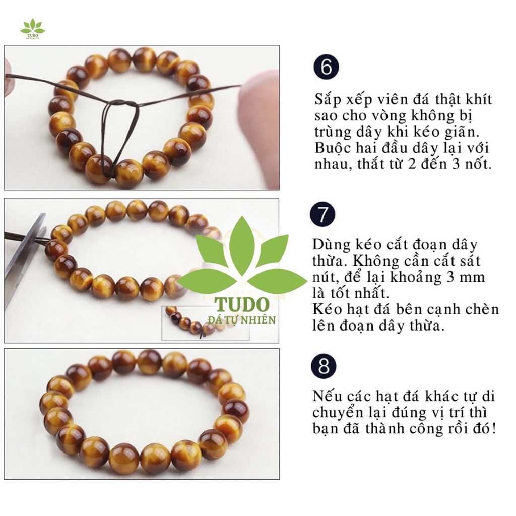 1 mét dây chun xâu hạt vòng tay handmade, vòng trai, vòng cổ TUDO