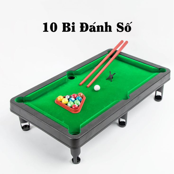 IIII IIII Bàn Bi A Mini Đồ Chơi Cho Trẻ Em và Người Lớn - Kích thước bàn bida 10*24*45cm - Mặt bàn Nỉ CCCC CCCC