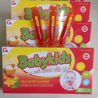 [CHÍNH HÃNG]Babykids Ăn Ngủ Ngon Yến Sào, Bé Ăn Ngon, Ngủ Tốt, Tăng Kg Đều, Tăng Cường Đề Kháng