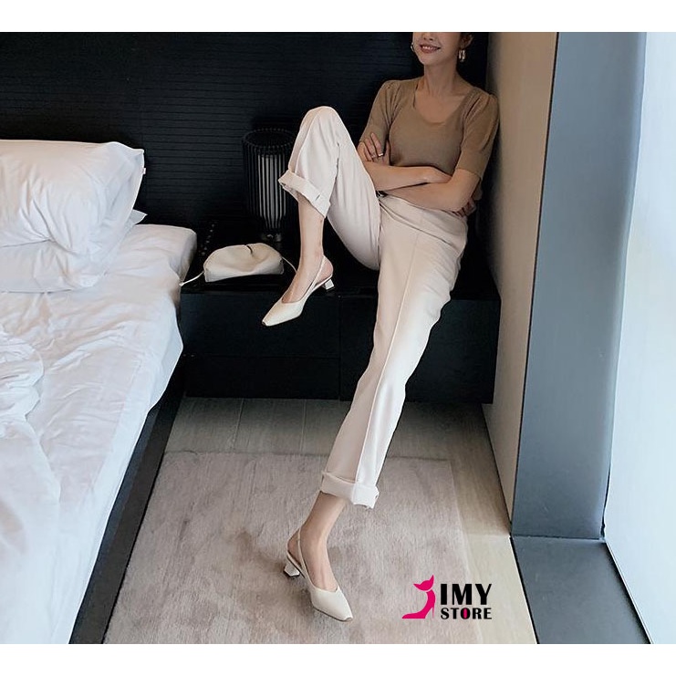 GIÀY SANGDAL MŨI VUÔNG GÓT DÀY CHẮC CHÂN