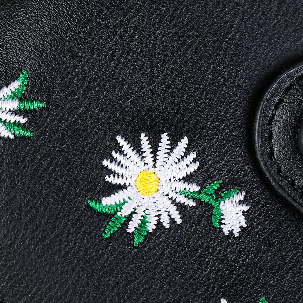 EBINLANDS Ví Da Nữ Gập Đôi Có Khóa Kéo