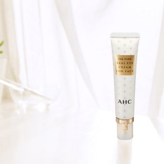 Kem dưỡng ẩm 2in1 cho mắt và mặt ahc the pure real eye cream for face