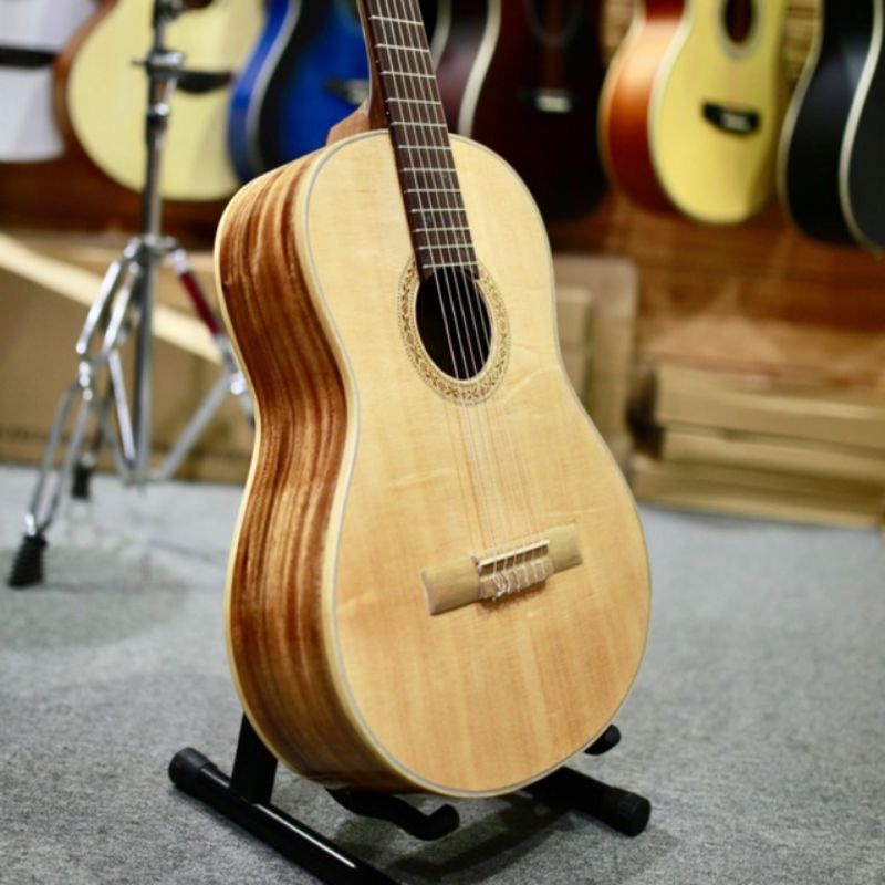 Đàn guitar Classic gỗ điệp cao cấp  GO99 nguyên tấm. full combo phụ kiện