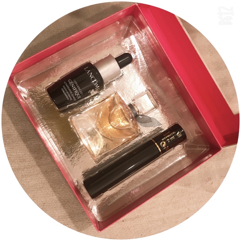 Set quà tặng lancôme mini 3món