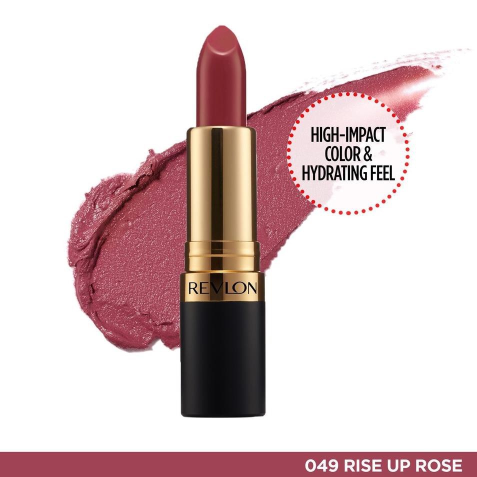 SON REVLON SUPER LUSTROUS LIPSTICK SỐ 049 - RISE UP ROSE - NUDE HỒNG