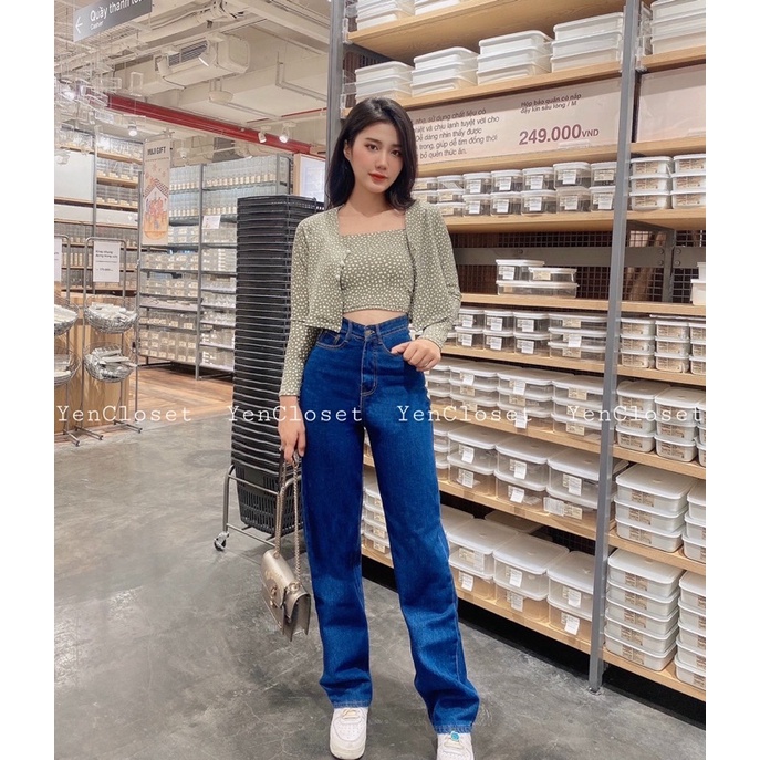 Hình shop chụp thật - Set áo khoác và áo dây xinh nhẹ nhàng