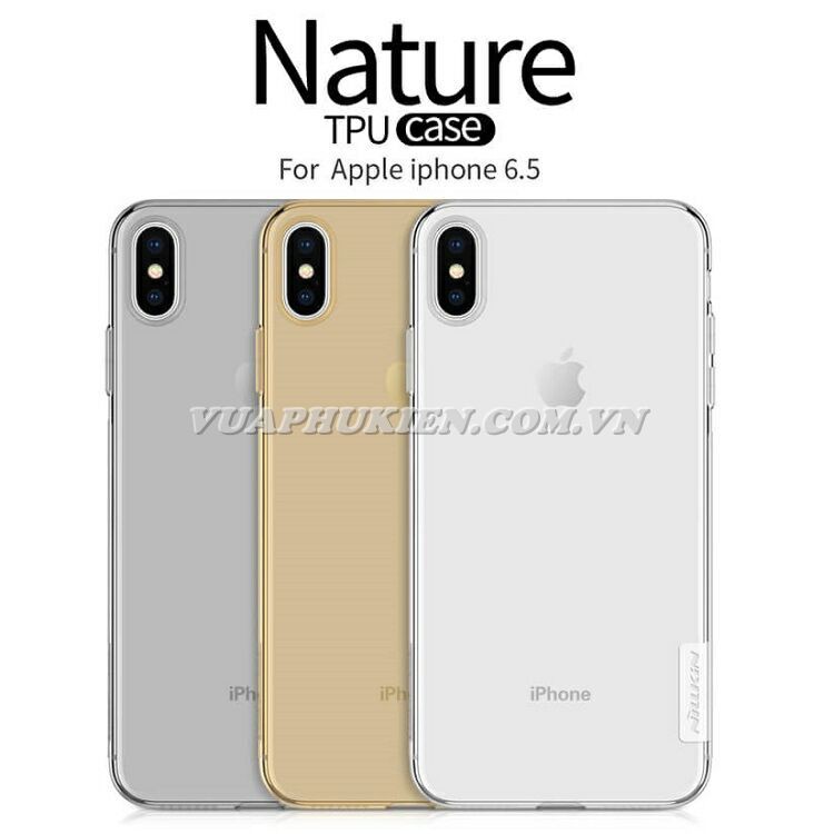 Ốp lưng Nillkin Silicone dẻo trong suốt cho iPhone 11/12 Pro Max/11/12 Pro/11/12/Mini/Xs Max/Xr/Xs/X/6/6s/7/8/Plus