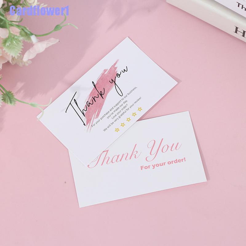 Set 30 tấm thẻ in chữ Thank You độc đáo xinh xắn dùng trang trí