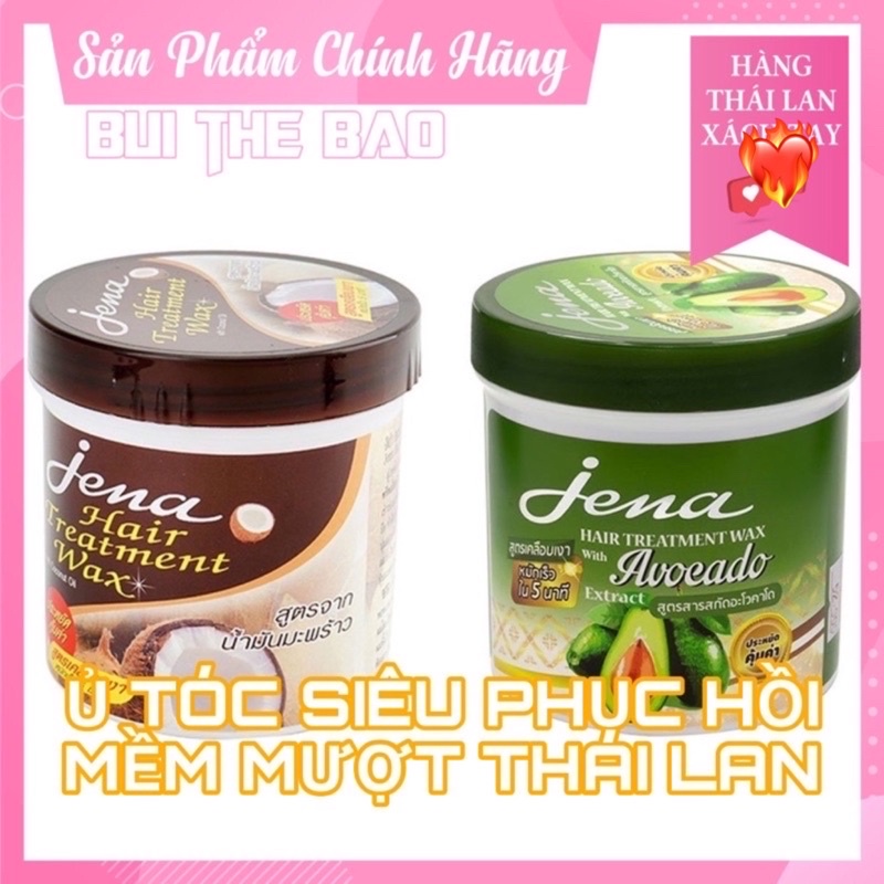 ( Hàng Nội Địa ) 🥥 Ủ Tóc Bơ Dừa Thái Lan 🥑 Phục Hồi, Làm Mượt Tóc