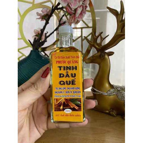 Tinh Dầu Quế - BẠC HÀ - SẢ CHANH Nguyên Chất 50ML