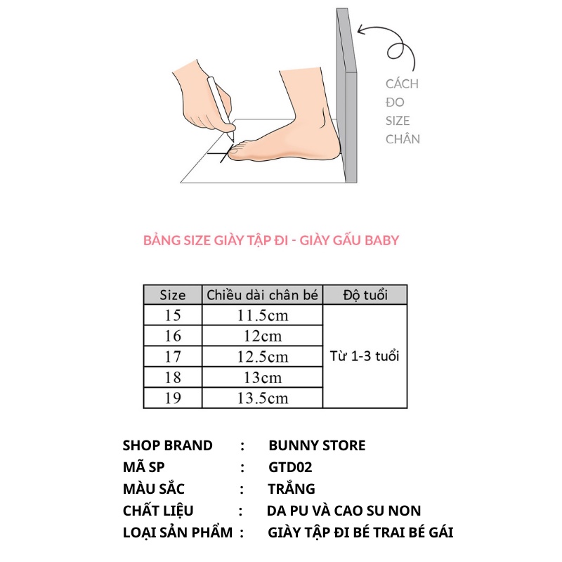 Dép tập đi cho bé gái có tiếng kêu giày tập đi