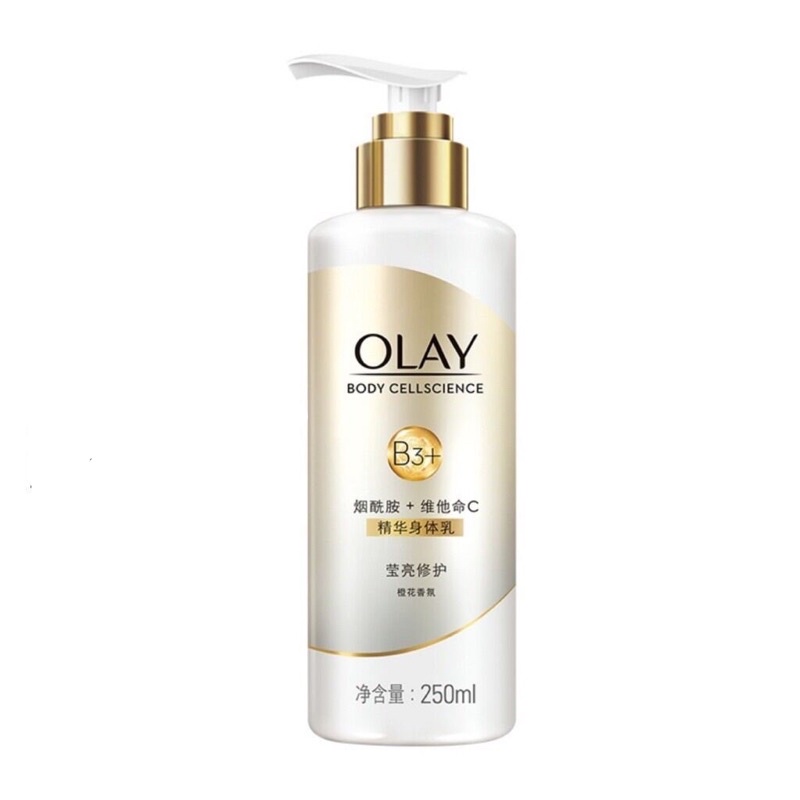 Sữa dưỡng thể Olay B3 và Vitamin C dưỡng trắng, mềm da 250ml