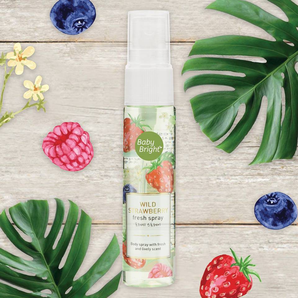 [Auth Thái ] Xịt Thơm Baby Bright Body Mist So Cute Hương Vanila - Xịt Thơm Toàn Thân, Quần Áo | Thế Giới Skin Care