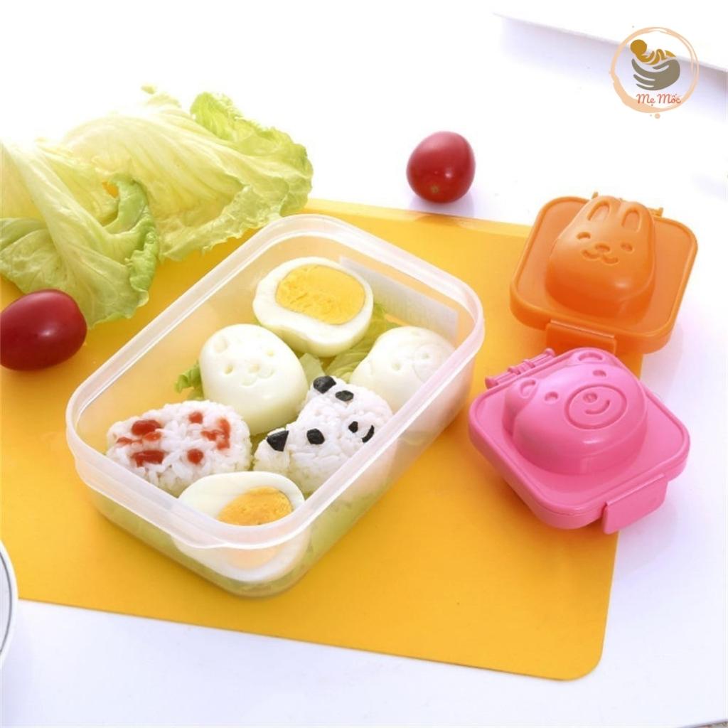 Set 6 Khuôn Cơm Nắm Onigiri Nhiều Hình Dễ Thương, Đồ Dùng Dặm Cho Bé Shop Mẹ Mốc
