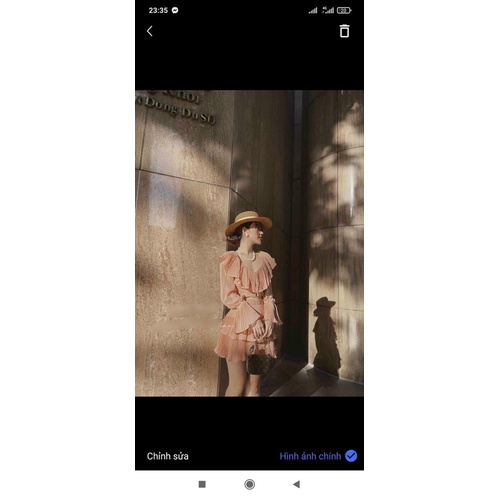 SÉT ÁO BÈO + CHÂN VÁY DẬP LY