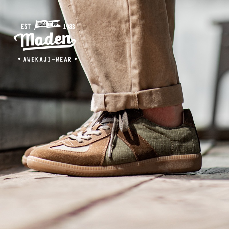 Giày thể thao Maden 1960S cổ thấp thoáng khí phong cách mùa hè 2022 cổ điển