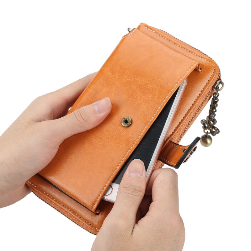 Ví SeaGloca Bằng Da Pu Cao Cấp Kiểu Dáng Đơn Giản Thanh Lịch Dành Cho Nữ