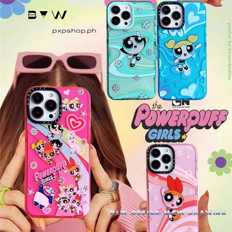 Ốp Điện Thoại Mềm Trong Suốt Chống Sốc In Hoạt Hình Powerpuff Girls Cho iPhone 13 12 11 Pro MAX 7Plus 8Plus X XS MAX XR