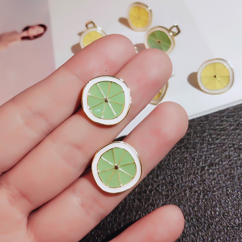 [Jiudolan] Bông Tai Hình Trái Bơ Dễ Phối Đồ Dành Cho Nữ