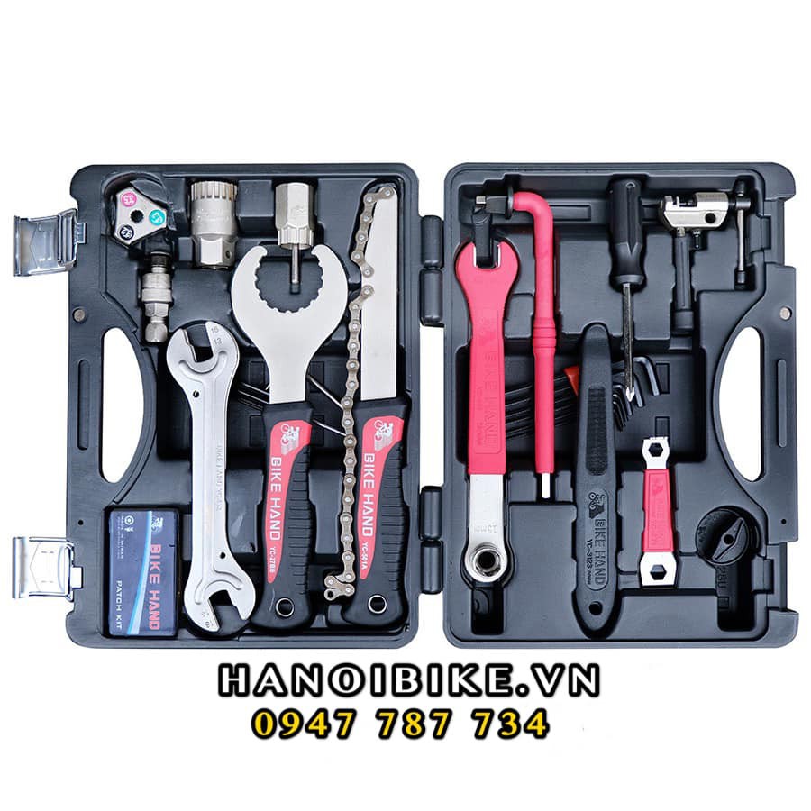Bộ dụng cụ sửa xe đạp Bike Hand YC-728 18 món