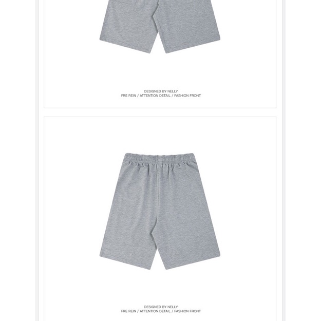 Quần đùi nelly nỉ sale (có sẵn) heybig rab