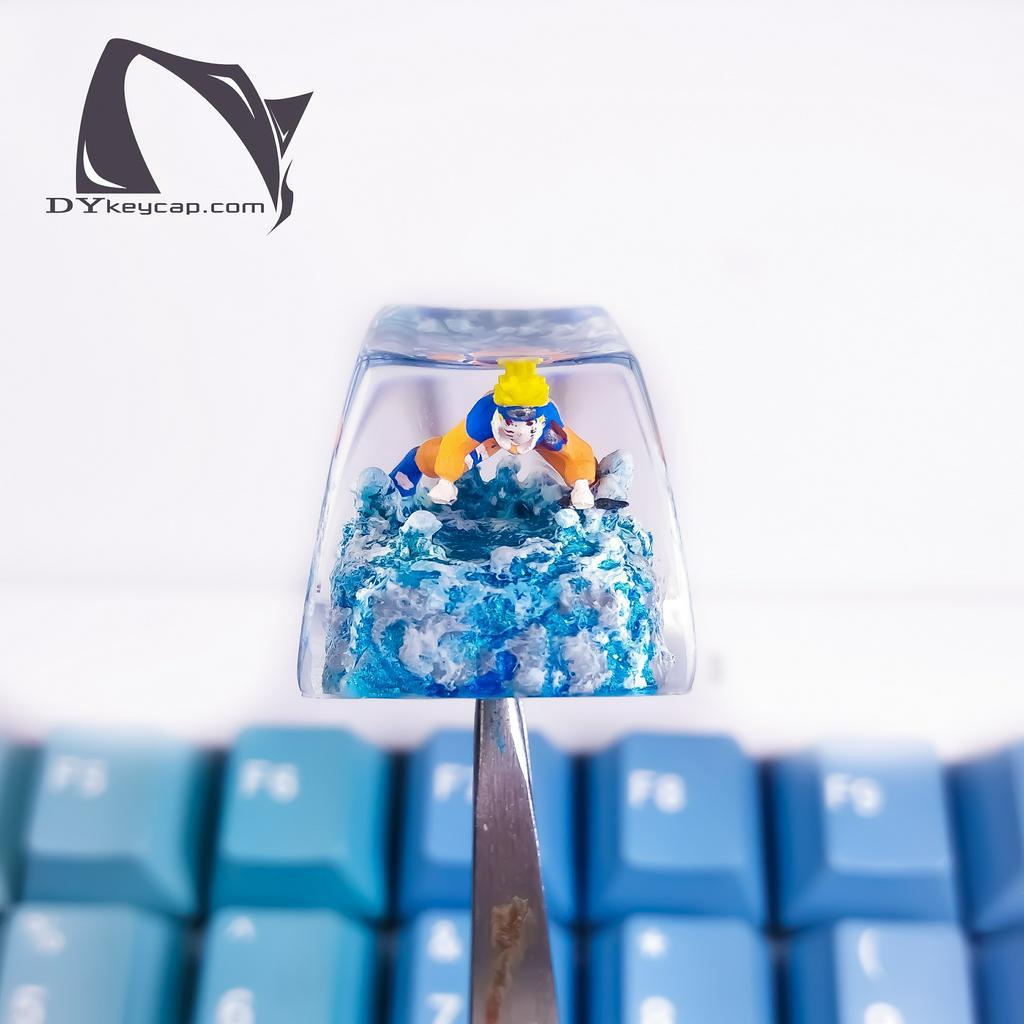 Nút bàn phím Naruto, nút bàn phím handmade , Bàn phím nhân vật hoạt hình - keycap artisan, naruto Artisan Keycap