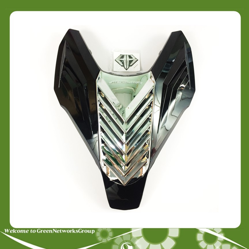 Mặt nạ Air Blade 2018 - 2019 Kiểu Mới Màu Đen Bóng Greenetworks