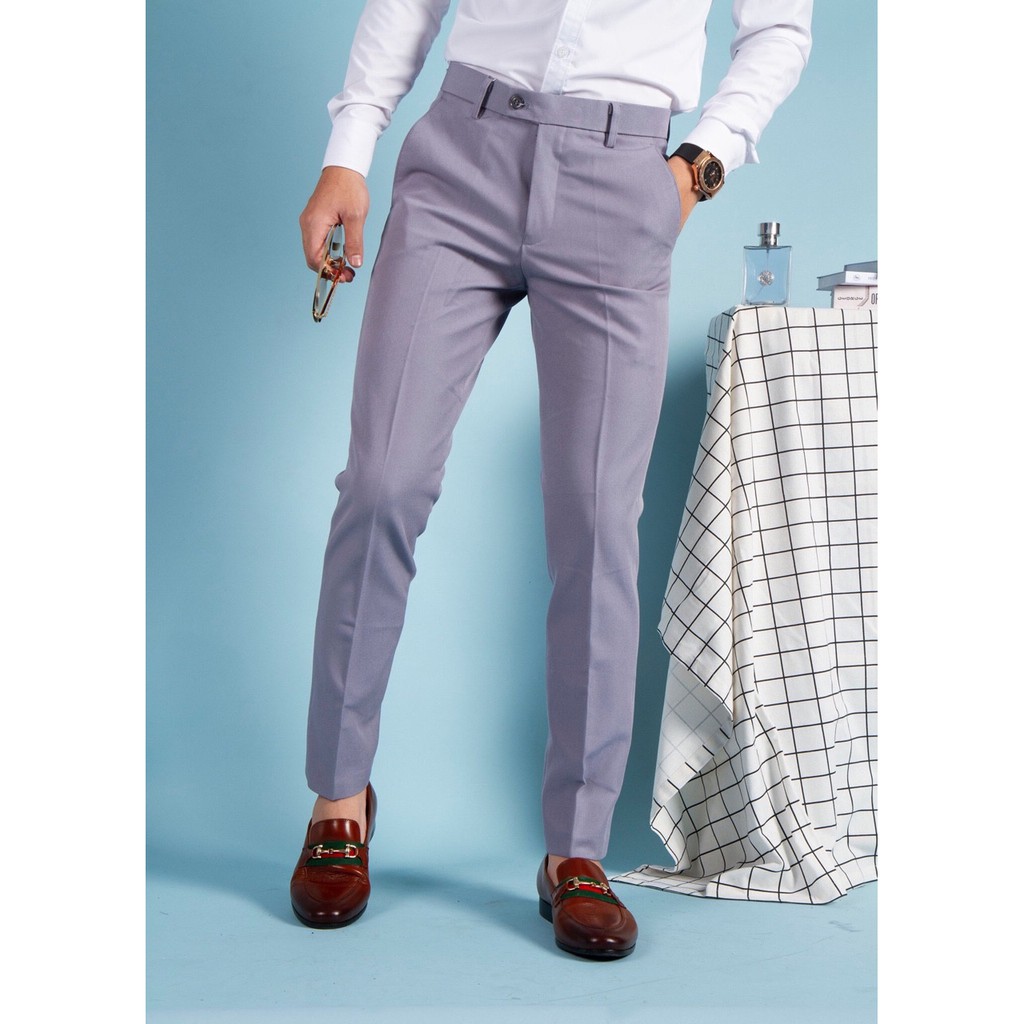 Quần Âu, Quần tây nam phong cách Hàn Quốc dáng slimfit co giãn nhẹ tốt đẹp rẻ | BigBuy360 - bigbuy360.vn