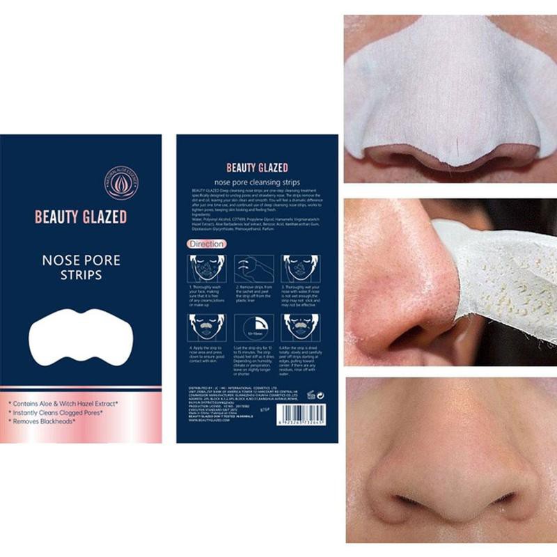 1 Mặt Nạ Lột Mụn Đầu Đen Vùng Mũi Hiệu Beauty Glazed | BigBuy360 - bigbuy360.vn