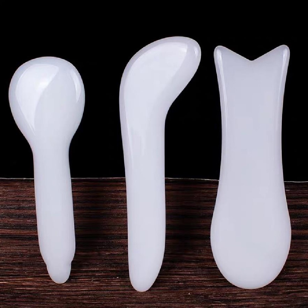 Miếng Đá Ngọc Bích Tự Nhiên Dùng Mát Xa Chăm Sóc Da Mặt Và Cơ Thể