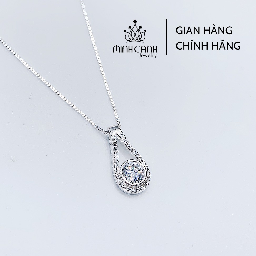 Dây Chuyền Bạc Hình Giọt Lệ - Minh Canh Jewelry